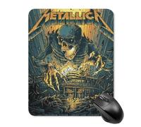ZRCLXLVU Metallica Performance Grip Mouse Pad Stylish Environment Protective Smooth Compact Play Surface