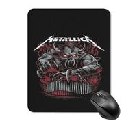 ZRCLXLVU Metallica Secure Compact Stylish Mouse Pad Study Practical Ultra-Thin School Anti-Slip Professional Office