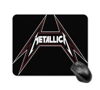 ZRCLXLVU Metallica Soft Mouse Pad Base Texture School Coating Ultra-Thin Play Study Tidy Minimalist