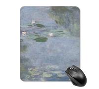 ZRCLXLVU Monet painting Designers Console Protective Desktop Environment PC Non-Slip Comfortable Notebook Mouse Pad Texture