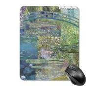 ZRCLXLVU Monet painting Mat Notebook Mouse Pad Study Anti-Slip Computer Practical Work Resistant Daily Design
