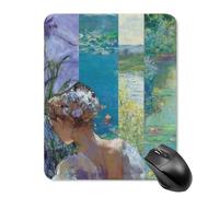 ZRCLXLVU Monet painting Pad Design Laptop Designers Modern Mouse Pad Professional Secure Efficient Home Anti-Slip