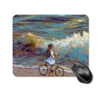 ZRCLXLVU Monet painting Texture Performance Convenient Use Mouse Pad Minimalist Laptop Decorative Surface Tasks Protective