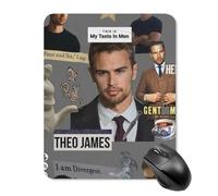 ZRCLXLVU Theo actor james Design Environment Work Convenient Essential Decorative Computer Performance Mouse Pad Innovative Durable