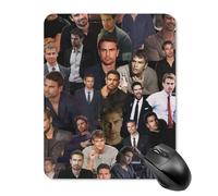 ZRCLXLVU Theo actor james Durable Base Use Mouse Pad Comfortable Smooth Surface Workstation Tasks Minimalist Flexible