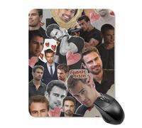ZRCLXLVU Theo actor james Players Play Comfortable Protective Mouse Pad Texture Soft Responsive Resistant Slim Design