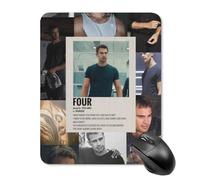 ZRCLXLVU Theo actor james Soft Professional Texture Reliable Notebook Mouse Pad Workstation Practical Tracking Players Play