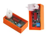 ZRDtqFzxS 5 6 Pin AC Racing Box DIP Switch Ignition Speed Controller Compatible With WAVE100 YX140 CG125 CG150 Motorcycle Programmable(5 PIN)