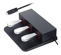 Zreephy 3-Pedal For Digital Keyboards Pianos,Three Foot Pedal Unit Compatible With Yamaha P223, P145 Electric Digital Pianos