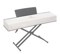 Zreephy Piano Keyboard Dust Cover with Music Stand Opening of Zipper Design, Dust Proof Cover Compatible for Yamaha DGX670 88 Keys Digital Pianos Keyboards KBP Series Electronic Keyboards