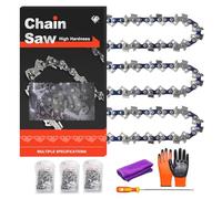 Zreneyfex 3Pcs 20 Inch Chainsaw Chain, 3/8" Pitch .050" Gauge 72 Drive Links, Replacement for Husqvarna 455 (Rancher) 460 (Rancher), Replacement for Stihl MS311 MS391 and More