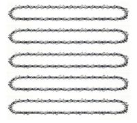 Zreneyfex 8 Inch Chainsaw Chain, 1/4" Pitch .043" Gauge 45 Drive Links, Replacement for 3004-20, Replacement for Worx WG349 WG349.9 WG310 (5 PCS)