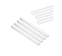 ZRHMCJEN 2Pcs 500Mm Cplastic Acrylic Square Rod, 8-50Mm Flat Acrylic Rod, Solid Rod, for Making Model Decoratcrafts/40 * 40Mm/500Mm