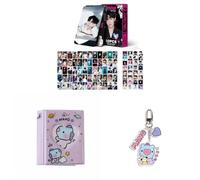 ZRHMCJEN 55Pcs Rm Right Place Wrong Person Personal Photocards Postcard, Koya Album Binder Holder Book, Koya Keykeychain/J-Hope