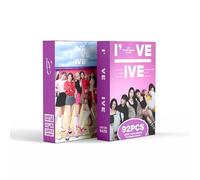 ZRHMCJEN 92 Pieces Ive Lomo Cards 6 X 9 Cm, Ive Photocard Kpop Box Cards Pack for Fans/a