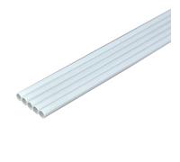 ZRHMCJEN Abs Plastic Pipe Abs Tube Round Plastic Tube Suitable for Home Model Pipes, 50Cm Long, 5Pcs/One Color/Diameter:5Mm