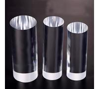 ZRHMCJEN Acrylic Sticks,10Pcs Acrylic Rod,100Mm 200Mm 250Mm Meter Long Transparent Cplastic Rods/One Color/1000Mm*18Mm