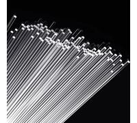 ZRHMCJEN Acrylic Sticks,50 Pcs Acrylic Dowel Rods Length 15Cm DIY Material Flower Arrangement Decoration/4Mm