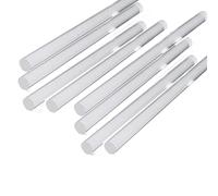 ZRHMCJEN for Crafts for Crafts Lighting Gardening 8Pcs Acrylic Rod Solid Bar 500Mm Diy Model Material Plastic Sticks/One Color/500Mm*M