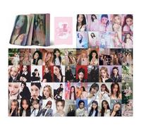 ZRHMCJEN I'Ll Like You' Photocards 55Pcs Postcards ‘Gllit’ New Songs Photo Cards Moka Postcards Wonhee Photocards Iroha Photocards