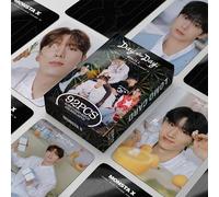 ZRHMCJEN Monstax Pack of 92 Monstax Lomo Cards 6 X 9 cm Kpop Photocard Box Cards for Fans