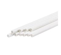 ZRHMCJEN Plastic Model Tube Abs Round Tubes 2.4Mmx3Mmx250Mm White Easy Processing Fortural Model Making DIY 10 Pack/4.7Mm * 6Mm