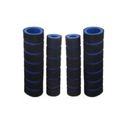 ZRHWSPD Bike Handlebar Grips 4-Pack Universal Foam Sponge Handlebar Grips - Anti-Slip, Soft, For Bike/Motorcycle Mods(4PC blue)