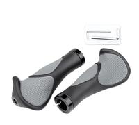 ZRHWSPD Bike Handlebar Grips Bicycle Grip Handlebar End Cap Aluminium Alloy Lock Mountain Handle Bar Bike Anti-Skid Rubber Skid-Proof Grips(Color1)