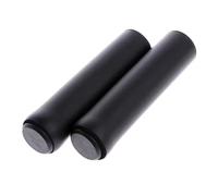 ZRHWSPD Bike Handlebar Grips Outdoor Mountain Bike Handlebar Grips Cover Anti-slip Strong Support Bicycle Handle Silicone Cycling(Black)