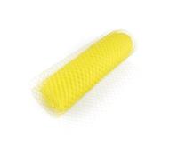 ZRHWSPD Deco Mesh Ribbon 25/45 CM Width Veiling Hat Birdcage Veils Netting Mesh Fabric For Wedding Millinery Trim Netting DIY Hair Accessories(Lemon yellow,1METER_45CM)