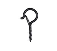 ZRHWSPD Hanging Basket Hook Q-Type Elastic Buckle Screw Anti Fall Hook Head Wooden Tooth Question Mark Lightweight Sheep Eye