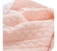 ZRHWSPD Quilted Padded Lining Fabric 135x50cm Autumn And Winter Quilted Cotton Fabric, Making Padded Jacket Coat Lining Girls' Cute Quilted Cotton Clothes Cloth(Color-01)