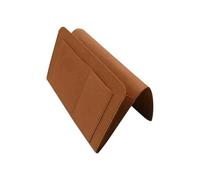 ZRHWSPD Sofa Remote Control Holder Household Bedroom Bedside Hanging Bags Felt Bed Head Storage Bag Multi Pocket Sofa Portable(Coffee)
