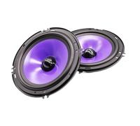 ZRHYRG 2pcs 6.5 Inch 90W Full Range Frequency Car Audio Speaker Heavy Mid-bass Ultra-thin Modified Speaker Car Speaker Tweeters Car Audio Component(6.5 Inch 90W)