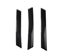 ZRHYRG 3PCS/Set Car Interior Inner Door Armrest Handle Cover Trim Decoration Fit for Mazda 6 Coupe Sedan Wagon 2002-2008(Carbon Fiber Color)