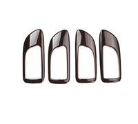 ZRHYRG Door Panel Handles Car Inner Door Handle Bowl Cover Decorative Sequins Interior Fit for Mazda 6 Coupe Sedan Wagon 2002-2008 Car Door Handle(Wood Grain Color)