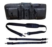ZRHYRG Metal Detecting Accessories Metal Detector Carry Bag Portable Waterproof Canvas Storage Bag Double-Layer Tools Organizer Backpack Detector Accessories