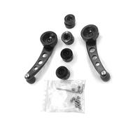 ZRHYRG Window Lift Cable Car Window Winder Handle Black Aluminum Alloy Manual Elevator Handles Fit for VW Beetle 1968-1979 Heavy Duty Window Cranks Window Regulator Motor