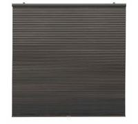 ZRIZAURA HOPPVALS Room Darkening Cellular Blind 80 × 155 cm, Grey Honeycomb Window Shade for Light Control & Privacy