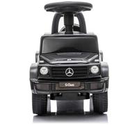 ZRIZAURA Mercedes-Benz G350d Push Along Ride On Car Black - Licensed Ride On Vehicle with Handle Steering Storage Seat Indoor Outdoor Ride Toy