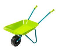 ZRIZAURA Metal Wheelbarrow Garden Toy Set with Tools - Outdoor Gardening Play Set Backyard Yard Pretend Play Toy for Children Boys Girls