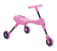 ZRIZAURA Scuttlebug Butterfly 3 Wheel Ride On - Foldable Ride On with Smooth Wheels Indoor Outdoor Compact Travel Ride Toy