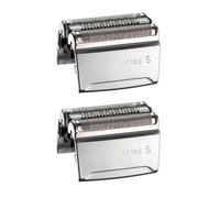 Zrksgbvyct Shaver Accessories 52S Replacement Head. Compatible With Braun 5050, 5050CC, 5070, 5070CC, 5090, 5090CC, 5748, 5749, 5147s, 5140, 5145(2pcs Silver)