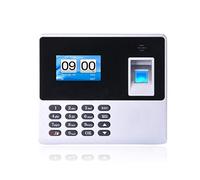 ZRQSMCX Attendance Machine Employee Scans Fingerprints on The Machine to Record Working Hours Attendance Machine System can be Wall-mounted