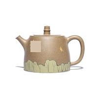 ZRQSMCX Teapot with Infuser 420ml Authentic Yixing Purple Clay Teapots Raw Ore Section Mud Filter Tea Pot Zisha Beauty Kettle Customized Tea Set Supplies Teapots (One Color 420ml)