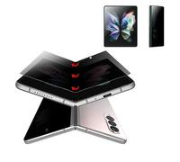 ZRREMRE For Samsung Galaxy Z Fold 3 5G Privacy Screen Protector Anti-Peeping Nano Soft Film Outer Screen+Inner Screen Anti-Peeping film Anti-Spy Protective Film