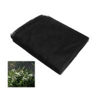 ZRUEWOT 6 m x 2.4 m Mosquito Net Outdoor Fine Mesh Fly Net Bird Protection Net Pond Net Vegetable Protection Net Chicken Net Insect Protection Net Aviary Net Black for Vegetables Fruit Trees Garden