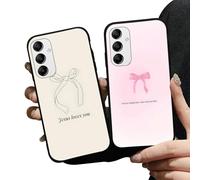 Zrutru 2 Pack Aesthetic God Jesus Faith Bow Phone Cases for Samsung Galaxy A16 5G Case Soft Shockproof Protective for Women Girls Phone Cover Funda for Samsung A16 6.7 Inch