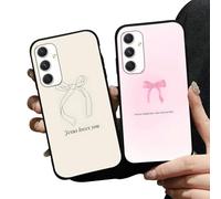 Zrutru 2 Pack Aesthetic God Jesus Faith Bow Phone Cases for Samsung Galaxy A54 5G Case Soft Shockproof Protective for Women Girls Phone Cover Funda for Samsung A54 6.6 Inch