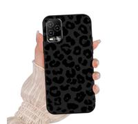 Zrutru Leopard Phone Case for BLU View 5 Pro B170D 6.75" | Black White Chic Cheetah Pattern Fashion Cases for Girls Women Soft Silicone TPU Protective Cover